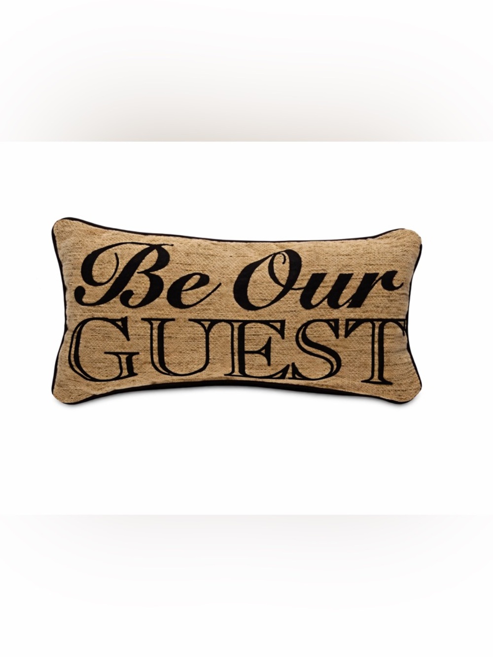 Beauty and the Beast “Be Our Guest “ pillow new without tags
